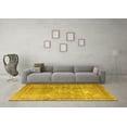thumbnail image 3 of Ahgly Company Indoor Rectangle Persian Yellow Traditional Area Rugs, 5' x 8', 3 of 4