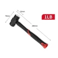 thumbnail image 1 of Non Slip Handle Octagonal Hammer For Construction And Maintenance 1Lb 2Lb 3Lb, 1 of 7