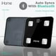 thumbnail image 4 of Báscula digital inteligente iHome con Bluetooth para medir el peso corporal. Incluye IMC, grasa corporal y masa muscular. Pilas incluidas (Bluetooth inteligente negro)., 4 of 5