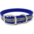 thumbnail image 1 of Heavy Duty Reflective Dog Collar \u Adjustable and with Durable Metal Buckle and Rings Odor chew Dog Collar for Small Medium and Large Dogs (Large Pink), 1 of 8