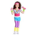 thumbnail image 2 of Toddler Girl's Work It Out 80's Costume, 2 of 3