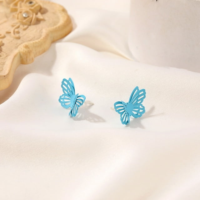 Xihbxyly Pendientes de Moda, Diseño Tridimensional Hueco, Tachuelas de Aleación Ligeras, Fáciles de Poner y Quitar, Perfectos para Looks Diarios, Gran Regalo para Mujeres, Precio Competitivo.