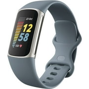 Fitbit Charge 5 Fitness Tracker - Steel Blue and Platinum Stainless Steel