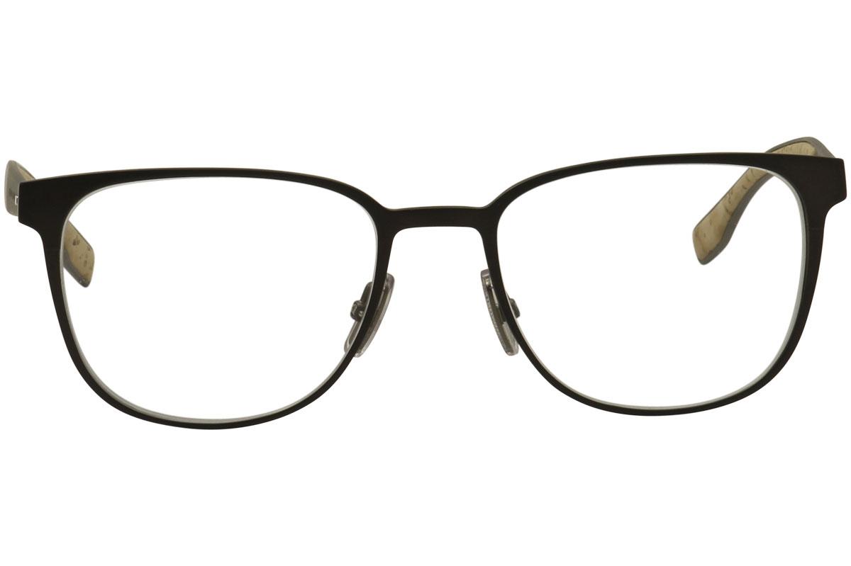 Hugo Boss Eyeglasses 0885 0S3 Matte Brown/Ruthenium Square Optical Frame 54mm - image 2 of 5