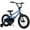 Deep Blue, variant on Vollsch BMX Style Kids Bike for 2-8 Years Old Boys Girls Toddlers 12 Inch Bicycle with Training Wheels Coaster Brake, Sage