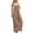 Khaki, variant on Bib Overalls Women Cotton Loose Summer Wide Leg Pants Jumpsuit Rompers for Women Khaki 3XL
