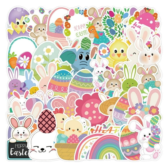 Yhmxh Easter Decorations, Easter Ornaments, Easter Gifts Spring Window's Tight Glass Window 9Sheets Flower Window Been For Glass Window Butterflies Easter Window Flower Window Stickers Window Stickers