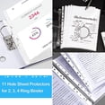 thumbnail image 3 of 50 Pack Sheet Protectors, 11 Hole Sheet Protectors, 3 of 5