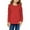 Red#2, variant on GaThRRgYP Summer Tops for Women,Womens Tops under $10,Girls Round-neck Long-sleeved Tops Shirts Kids Loose Tunic Tops Aged 3-14 Years Red#2 11 Years