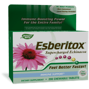 Nature's Way Esberitox, Supercharged Echinacea, Immune Support, 200 Chewables