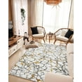 thumbnail image 4 of Abstract 8x10 Marble Area Rug Contemporary Modern Artistic Carpet for Living Room Bedroom, 4 of 9