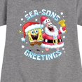 thumbnail image 3 of SpongeBob SquarePants - Seasons Greetings - Toddler And Youth Girls Fleece Dress, 3 of 6