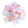 thumbnail image 1 of WASHWEPE 200Pcs Handmade Style Acrylic Spacer Bead Caps for Floral Jewelry Making Supplies, 1 of 6