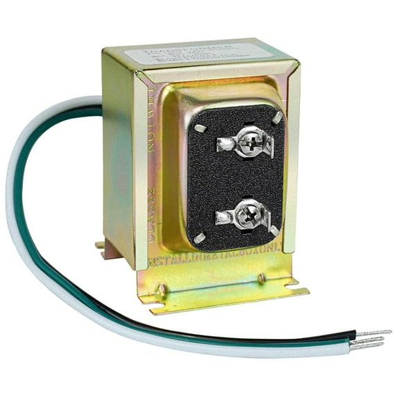 24-Volt AC 40VA Doorbell Transformer, for Ring Wired Video Doorbell and Thermostats, Hardwired Door Chime Power Supply,1 * Doorbell Transformer,As Shown