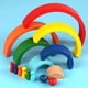 thumbnail image 3 of Rainbow Stacker Nesting Blocks Puzzle para 3 4 5 + íris Hugo Bloques de arco iris, 3 of 10