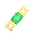 thumbnail image 4 of Unique Bargains 2pcs 30AMP 32V Bolt on AMI Fuse for Automotive Marine Audio Video System Green Gold Tone, 4 of 6
