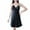 Black, variant on Cameland Womens Nightshirts & Gowns Lingerie Satin Chemise Lingerie Nightie Sleep Dress Sleepwear Nightgowns For Women