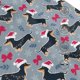 thumbnail image 3 of Fotbe Christmas Hat Dachshund Gorro Clásico de Béisbol, Gorra Ajustable con Broche Snapback, Gorro de Exterior de Algodón Suave, 3 of 6