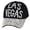 Black, variant on Womens Las Vegas Studded Fashion Baseball Cap - Dark Denim