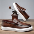 thumbnail image 6 of Men's Business Casual Slip-On Shoes with Smooth Finish, Soft Insole, Perfect as a Gift, 6 of 9