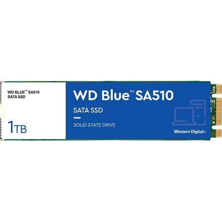 UPC: 0718037884707 | WD Blue 1TB SA510 M.2 Internal Solid State Drive SSD – WDS100T3B0B