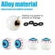 thumbnail image 2 of Jumpingount 4Pcs Bike Valves Caps Funny Eye Ball Mouth Covers Replacement Tire Parts Dust Guard Universal Durable Accessories Sombreros, 2 of 6