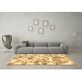 thumbnail image 3 of Ahgly Company Indoor Rectangle Abstract Brown Modern Area Rugs, 5' x 7', 3 of 4