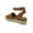 Tan, variant on Soda Womens VALETT Open Toe Casual Ankle Strap Sandals