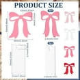 thumbnail image 2 of 1Set 16Pcs Acrylic Pendants Bowknot & Rectangle Pink 63x59x2.5mm 8pcs/style, 2 of 5