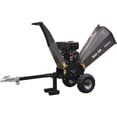 thumbnail image 2 of Gentron Woodchipper Mulcher Heavy Duty Chipper Compost Gas Tow Bar GWC8420, 2 of 5
