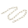 thumbnail image 2 of 1M Heavy Duty Chain For Vintage Chandelier Hanging Lamp, Gold, 2 of 5