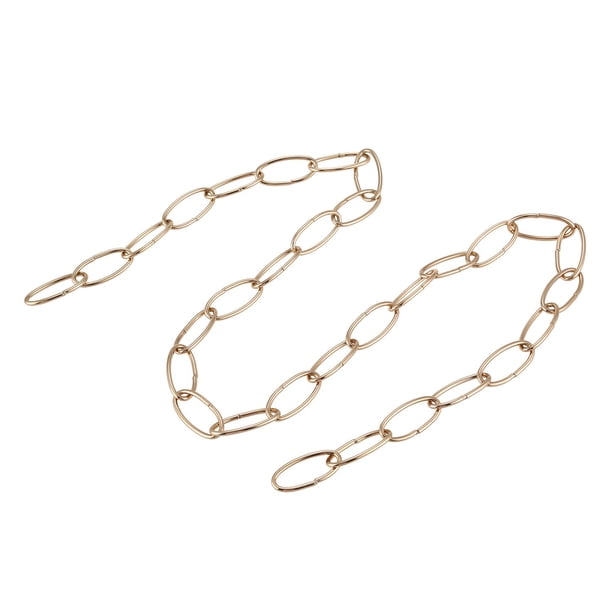 2x 1M Heavy Duty Chain for Vintage Chandelier Hanging Lamp,Pearl