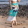 thumbnail image 6 of Shark Stylish Chiffon Summer Dress with Polyester Straps - Ideal Women's Beach Skirt, 6 of 6