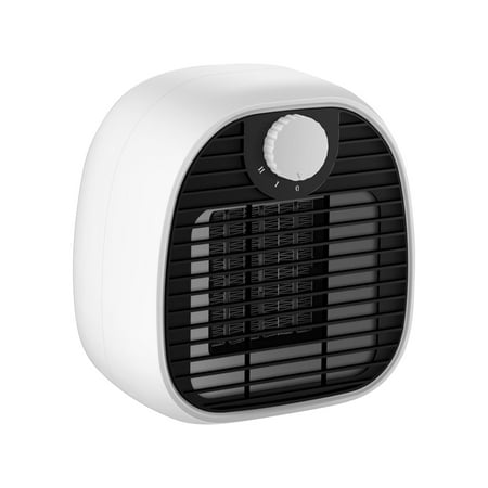 

YANCAT 1000W Fan Heater Electric Heater Ceramic Fan Heater Safe Energy Saving Quiet Room Thermostat Indoor Office Bedroom White