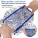 thumbnail image 5 of Juego de gorros térmicos para acondicionamiento profundo, gorros reutilizables de papel de aluminio para vaporizador capilar y tratamiento con aceite caliente., 5 of 5