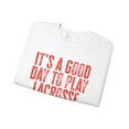 thumbnail image 3 of Lacrosse Sweatshirt Gifts Crew Neck Shirt Long Sleeve Unisex, 3 of 7