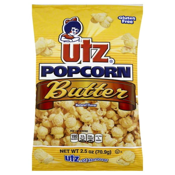 Utz GlutenFree Butter Popcorn, 2.5 Oz.
