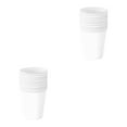 thumbnail image 1 of Transemion 50pcs/set Exquisite Craft Paper Cups Safe Ingredients Durability Stimulation Color Party Paper Cups white 2Set, 1 of 6
