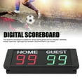 thumbnail image 3 of Marcador De Mesa Portátil, Marcador Electrónico Compacto Y Ligero Con Control Remoto Inalámbrico, Para Baloncesto, Voleibol, Fútbol, ​​​​tenis De Mesa, Bádminton, Deportes, 3 of 7