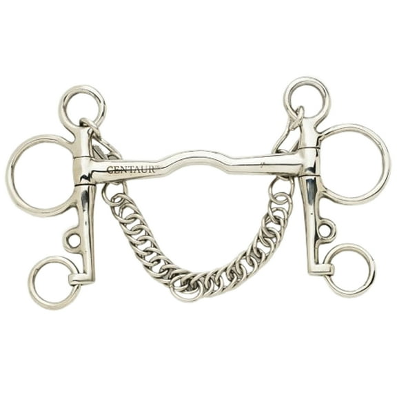 5.5" Centaur Stainless Steel Polo Pelham Horse Bit