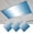 Blue, variant on Pink Ombre Magnetic Fluorescent Light Covers for Ceiling Lights 2x4Ft, Pink White Gradient Modern Abstract Art Office Classroom Kitchen Drop Ceiling Light Covers Lighting Filters Shade Panel 1 Pack