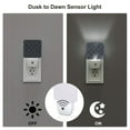 thumbnail image 2 of KLL Shells and Seaweed for Night Lights,Auto Sensor Night Lamp Plug in Night Light with Dusk-to-Dawn Light Sensor LED Nightlightfor Adults & Kids Room/Bedroom/Hallway, 2 of 7