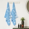 thumbnail image 4 of REGALWOVEN Cotton 2 Piece Bath Towel Set, Highly Absorbent and Comfort Lovely Towel Bathroom Blue_2 28" x 56", 4 of 8