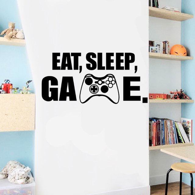 Papel pintado, patrón de mango de juego, calcomanías de pared, letras, pegatinas de pared, el mejor de su clase Jadeshay A