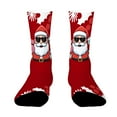 thumbnail image 6 of OQRKI 6 7 Socks, Funny Graphic Socks, Trendy Socks for Adult Women Men Hot Pink, 6 of 7