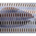 thumbnail image 4 of oneOone Viscose Chiffon Fabric Argyle Ikat Decor Fabric Printed BTY 42 Inch Wide, 4 of 4