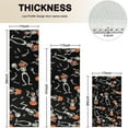 thumbnail image 4 of Skeleton Pumpkin Halloween Pattern Kitchen Rugs Sets Of 3,Kitchen Runner Rugs Non Skid Washable,Decorative Kitchen Floor Mats for Kitchen,Sink,Laundry,17"x30"+ 17"x47" + 17"x59", 4 of 6