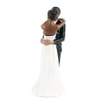thumbnail image 1 of Boda Resina Novio Besando Recién Figurita Pastel Topper Accesorio, 1 of 6