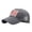 Gray, variant on HONHUZH Summer Hats Mens Women Independence Day Baseball Hat Adjustable Patriotic Sun Cap