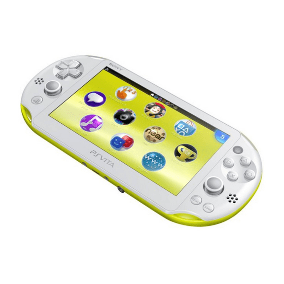 Restored Sony - PS Vita 2000 Handheld PlayStation Gaming Console - Yellow (Refurbished)